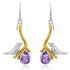 Love Bird Earrings in various gemstones